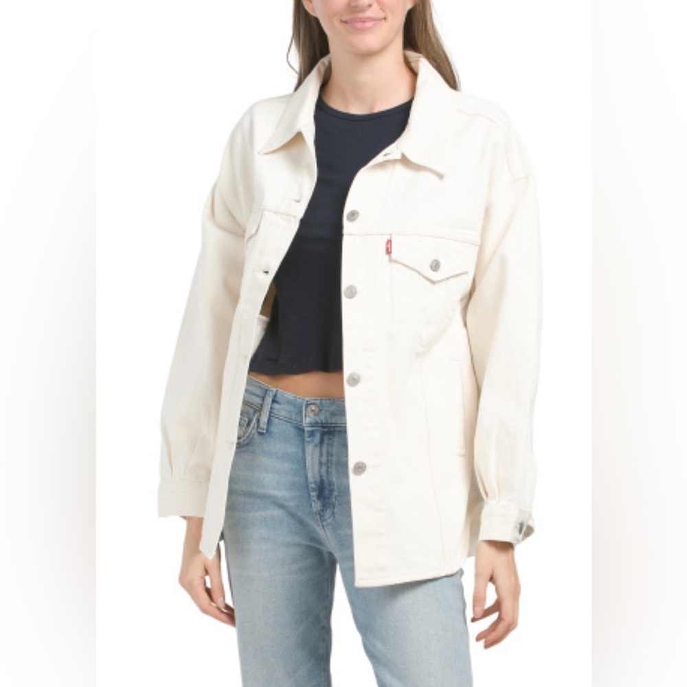 Levi's Women's Off-White Jean Jacket